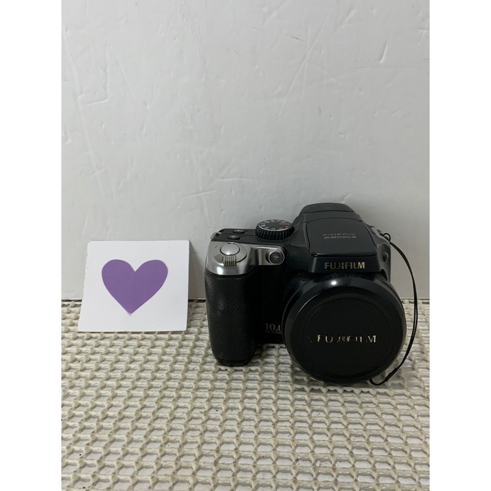 Fujifilm FinePix S8100fd Digital Camera Black Tested Working Defected Read Descr